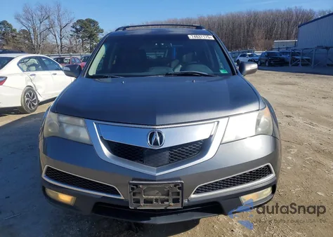 2010 Acura Mdx Advance z USA, uszkodzony, nr VIN 2HNYD2H77AH516805